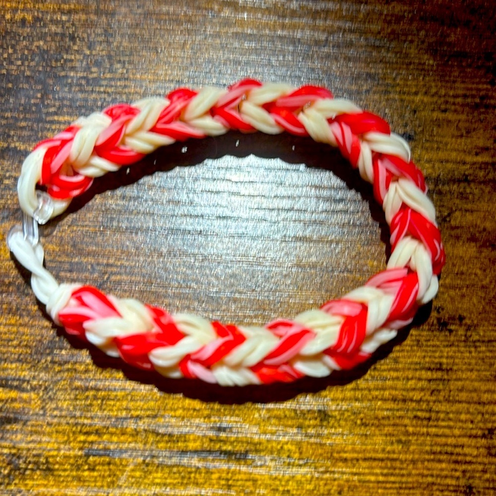 Rainbow Loom Handcrafted Bracelet